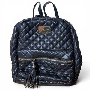 bebe mini backpack price Petit Monaco Diaper Bag | Stone Grey Magnetic flap front pouch with zippered pocket for extra secure packing Hera Small Backpack bebe